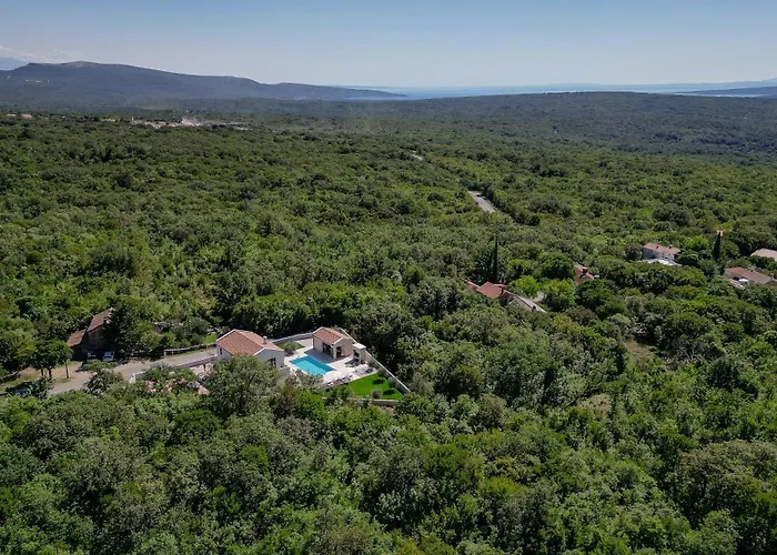 Vila Deluxe Vonskari With Heated Pool Krk Town